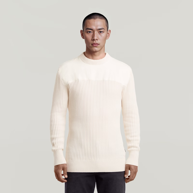 Army Rib Knit Pullover