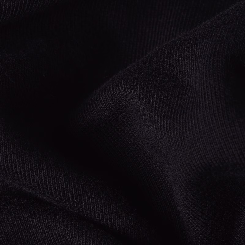 Embossed Oversized Hooded Sweater