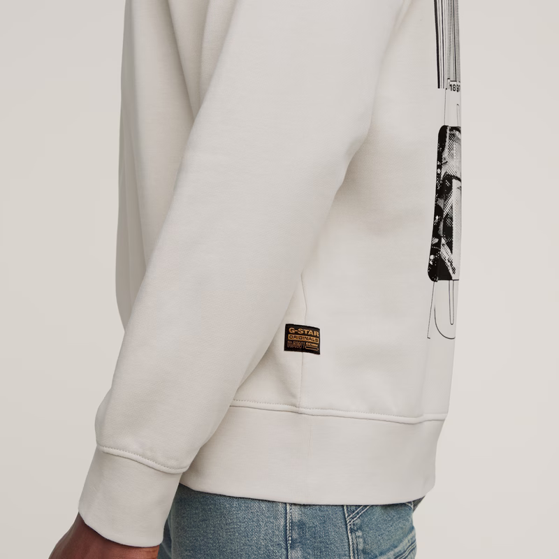 Substance Back Graphic Relaxed Sweater