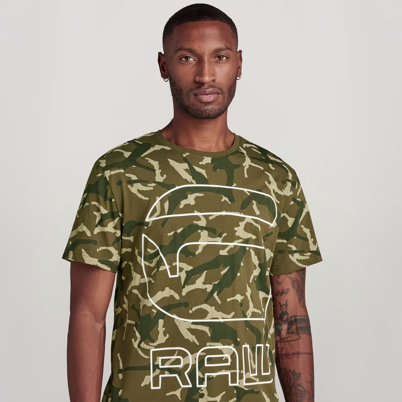 Camo Graphic T-Shirt