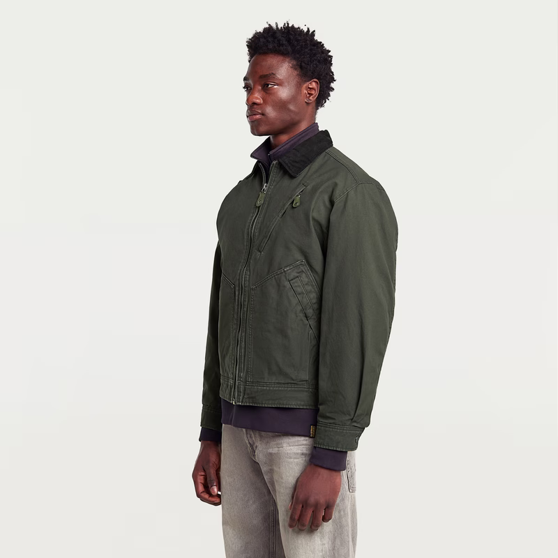 Duty Canvas Trucker Jacket