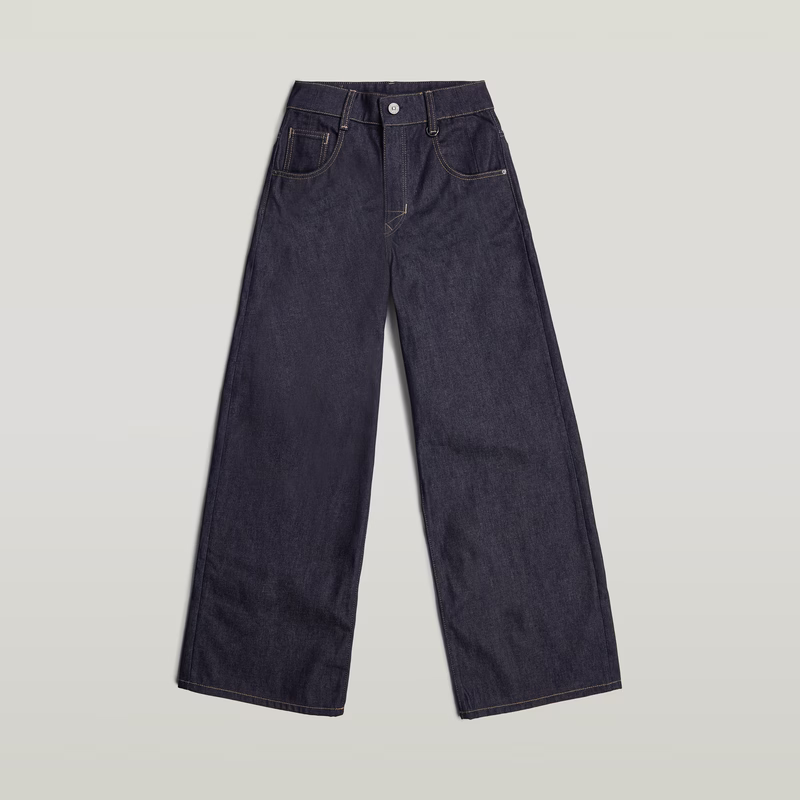 Skater Long Pocket High Loose Jeans