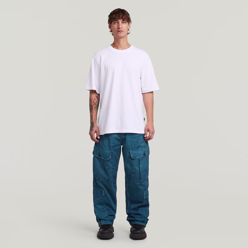 Bend 3D Cargo Loose Jeans