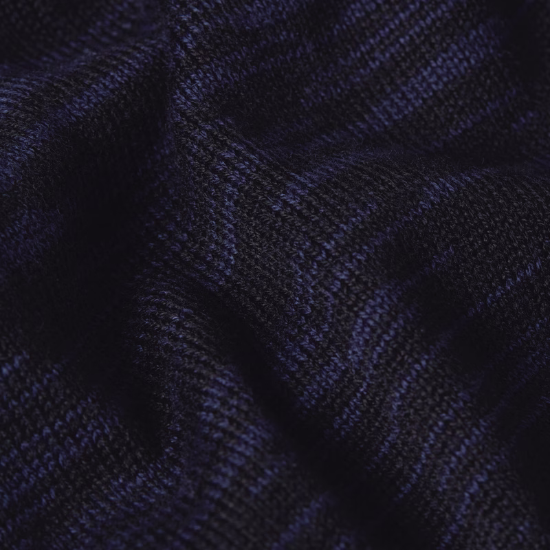 3D Biker Knit Slim Full Zip Knit