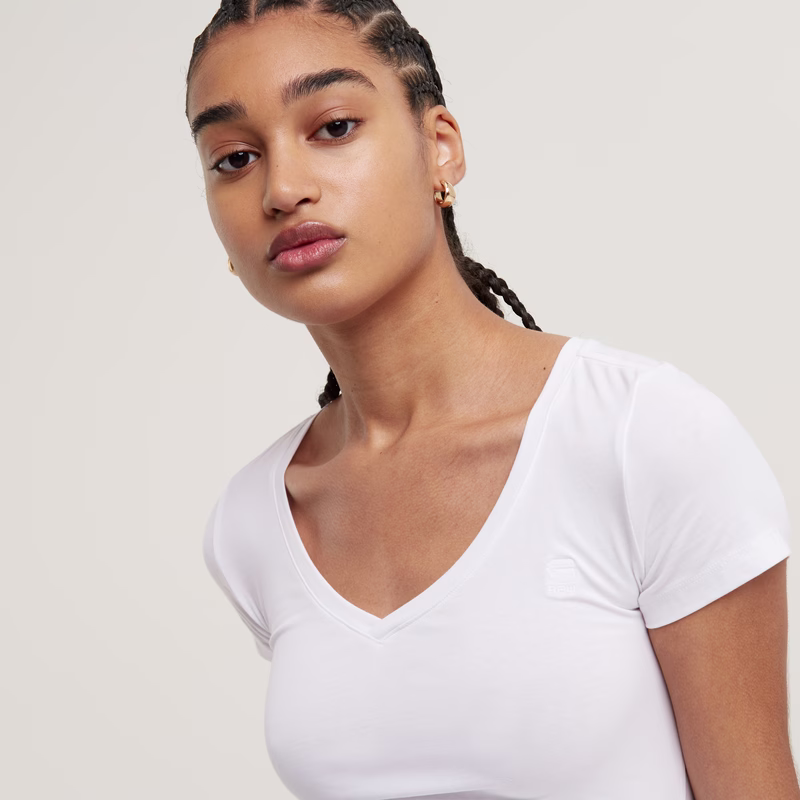 Base V-Neck Cap Top