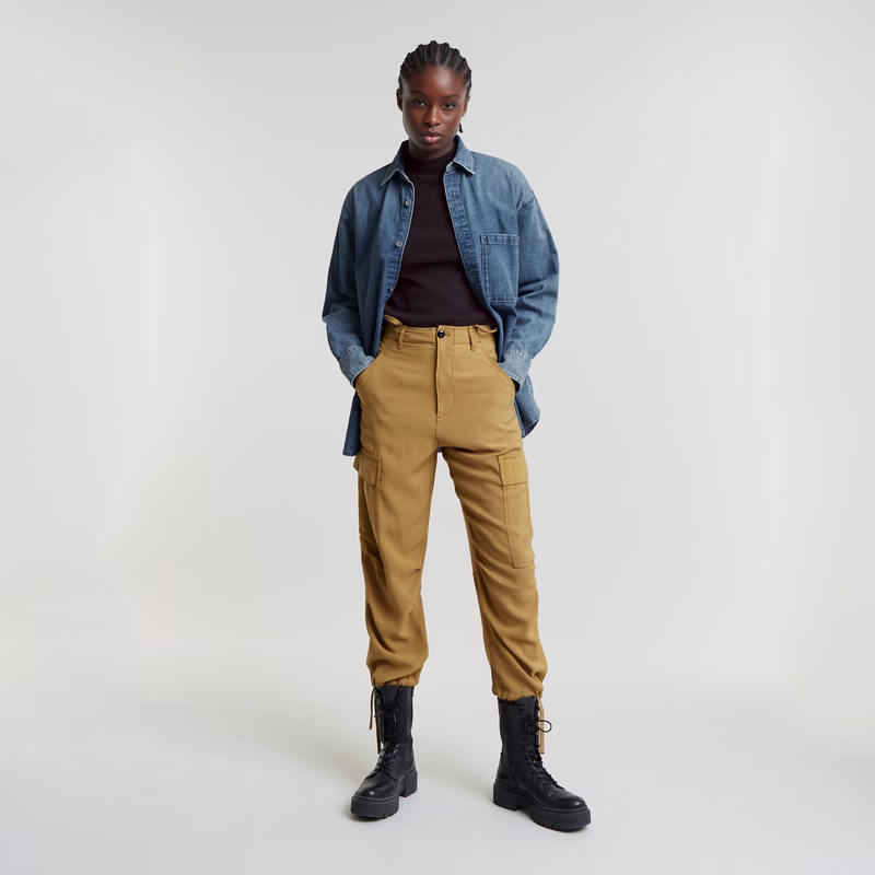 Cargo Cropped Drawcord