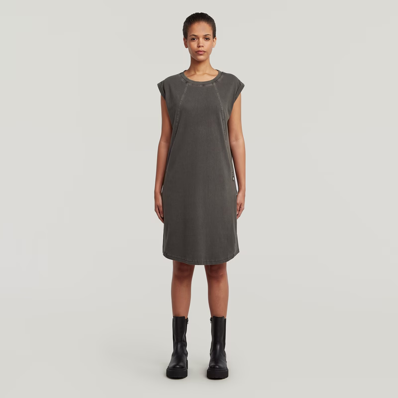 Seam Detail Loose Dress