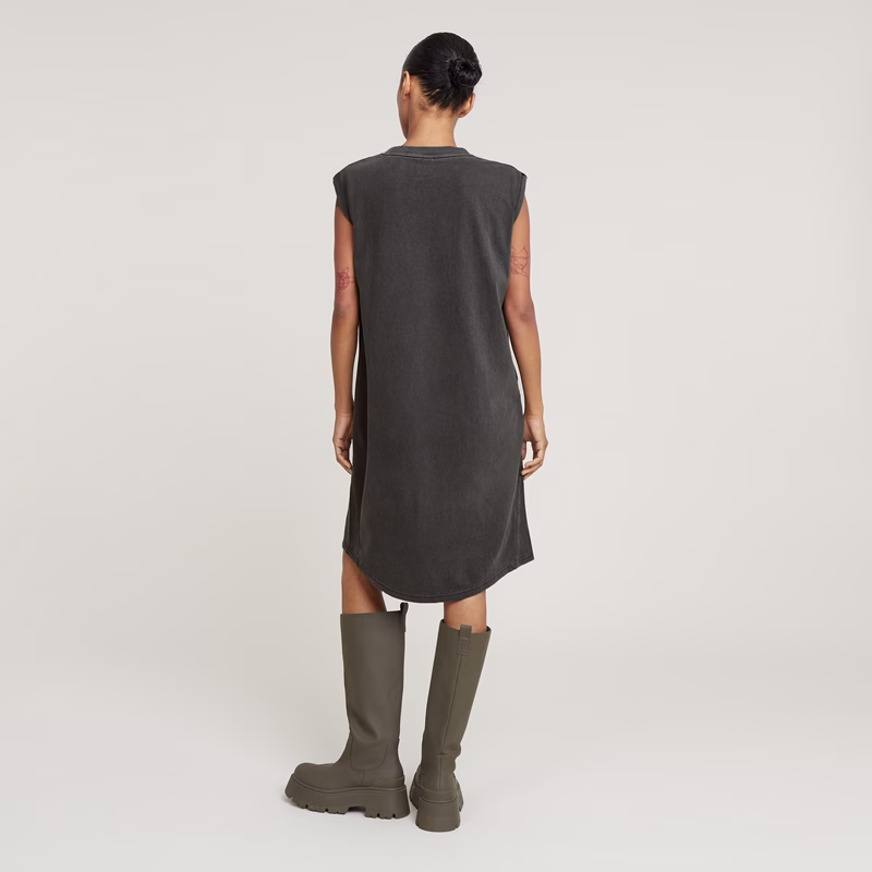 Seam Detail Loose Dress