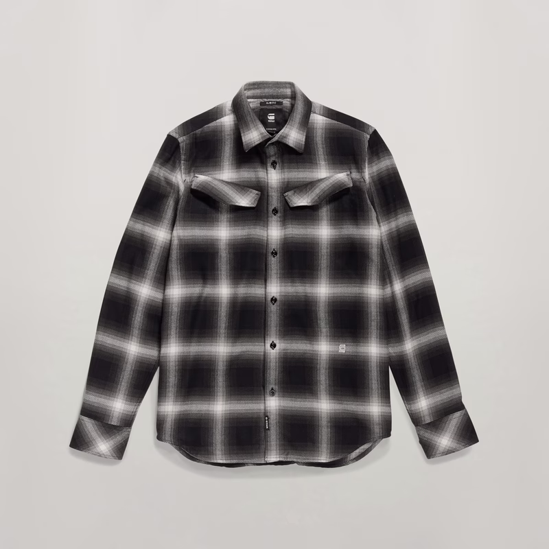 Slant Pocket Slim Shirt
