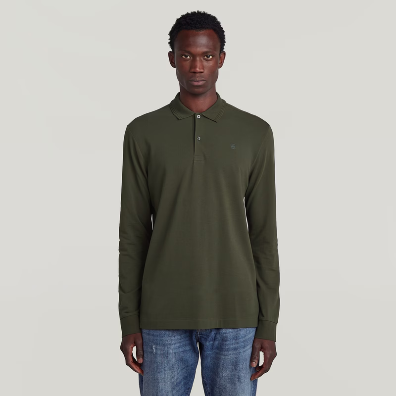 Dunda Slim Polo Long Sleeve