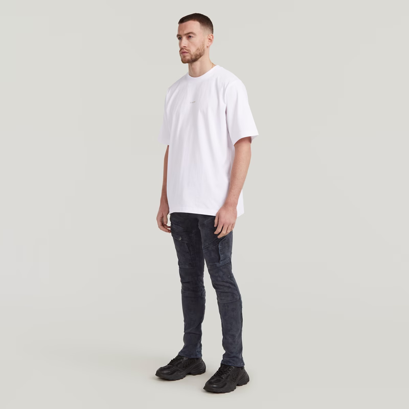 Center Chest Logo Loose Boxy T-Shirt