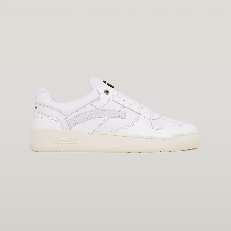 Grid Lea Sneakers