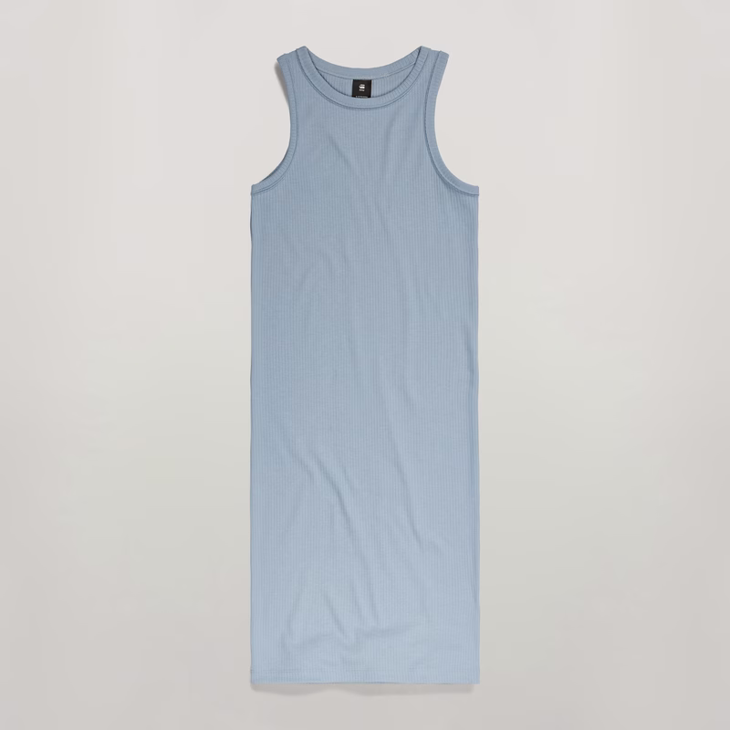 Rib Tank Dress Slim