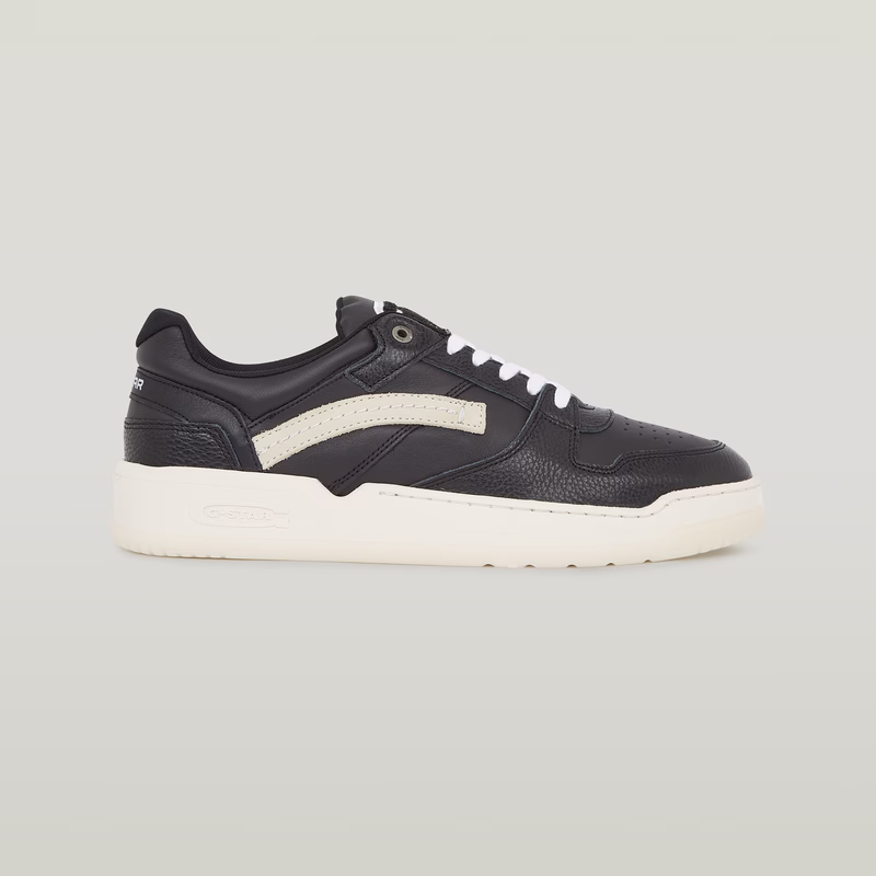 Grid Lea Sneakers