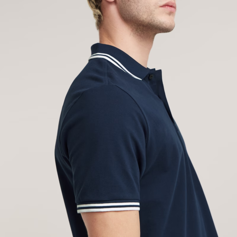 Dunda Slim Stripe Polo