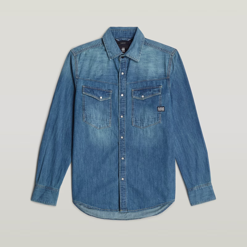 Slim Denim Shirt