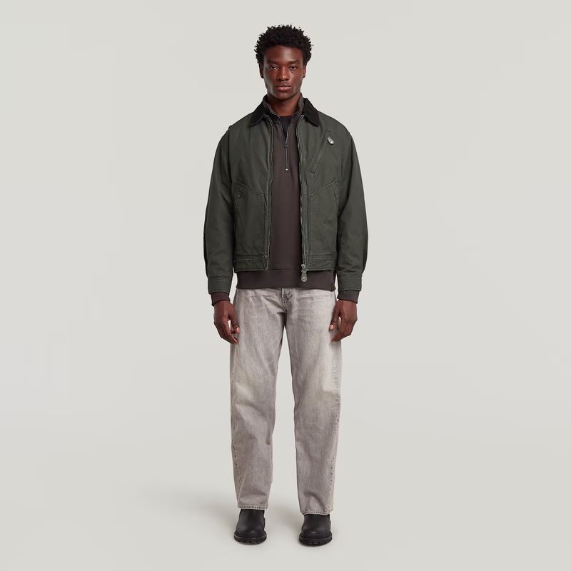 Essential Loose Half Zip Sweater