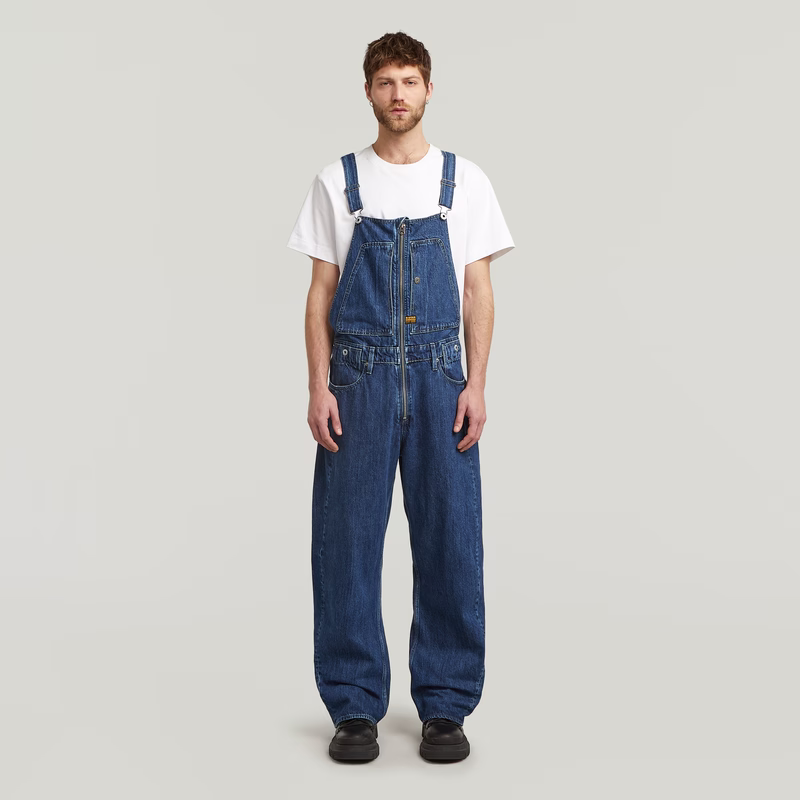 Denim Dungaree 3D Loose