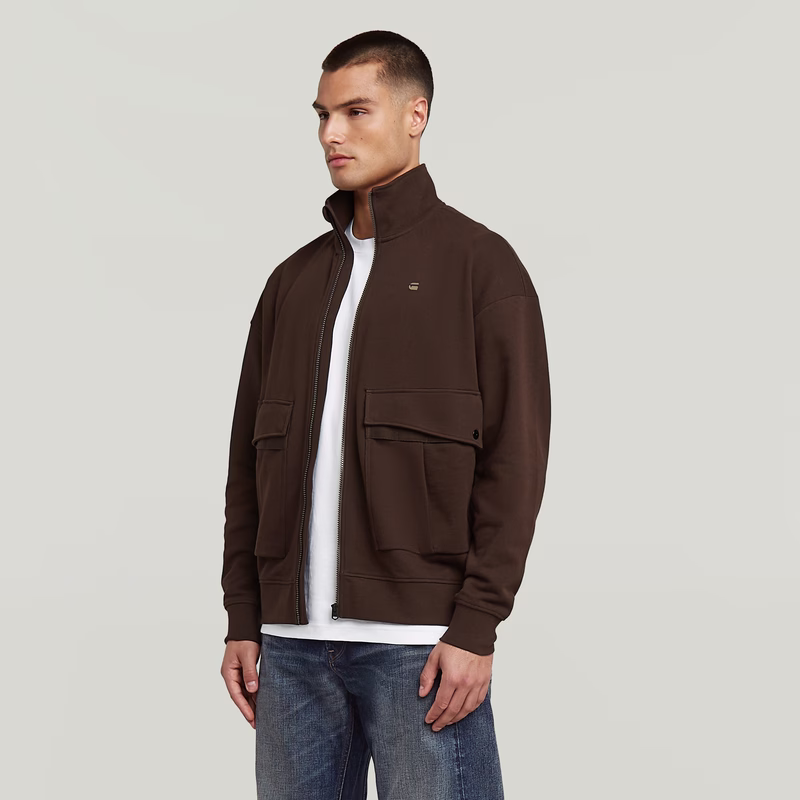 Rovic Full Zip Loose Sweater