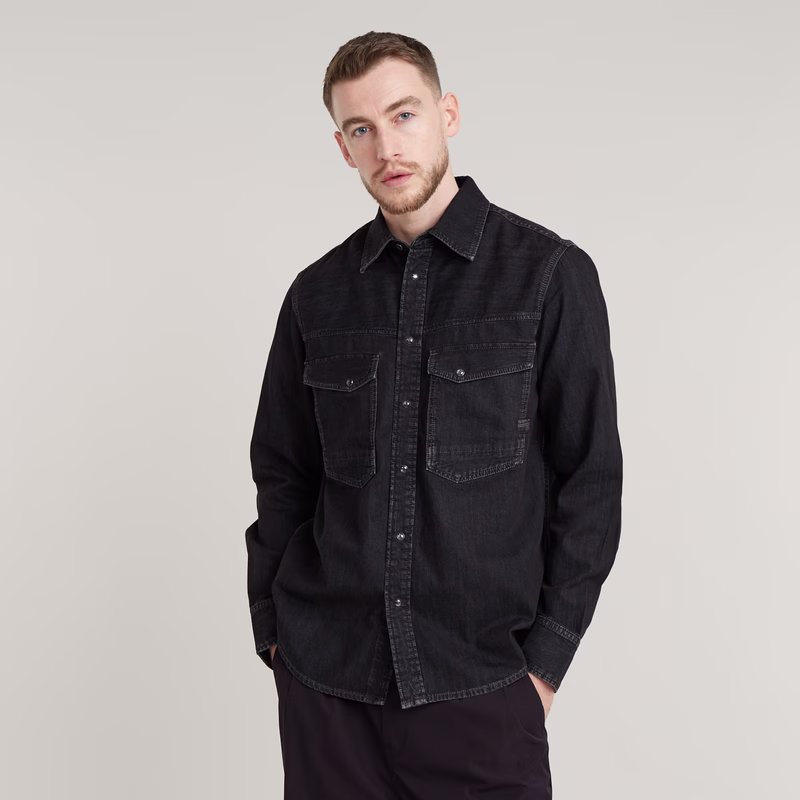 Slim Denim Shirt