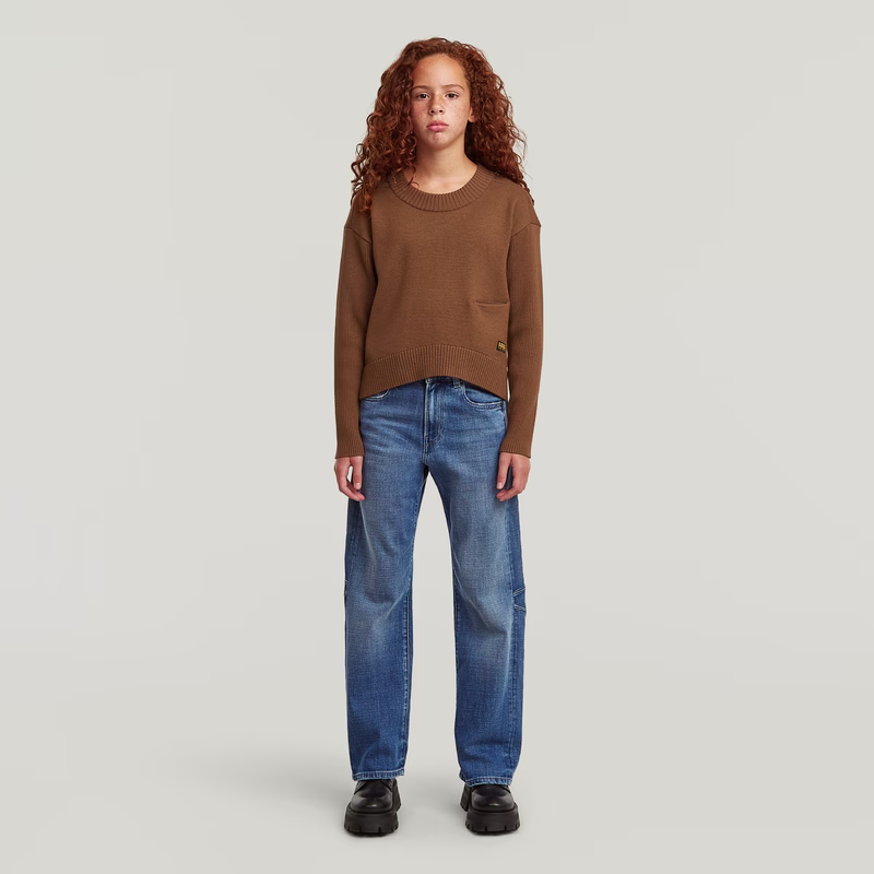 Girls Bowey 3D Boyfriend Jeans