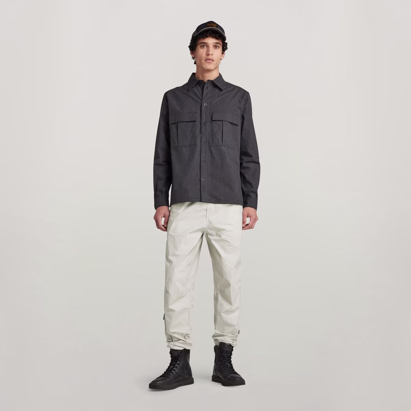 Unisex Utility Relaxed Shirt