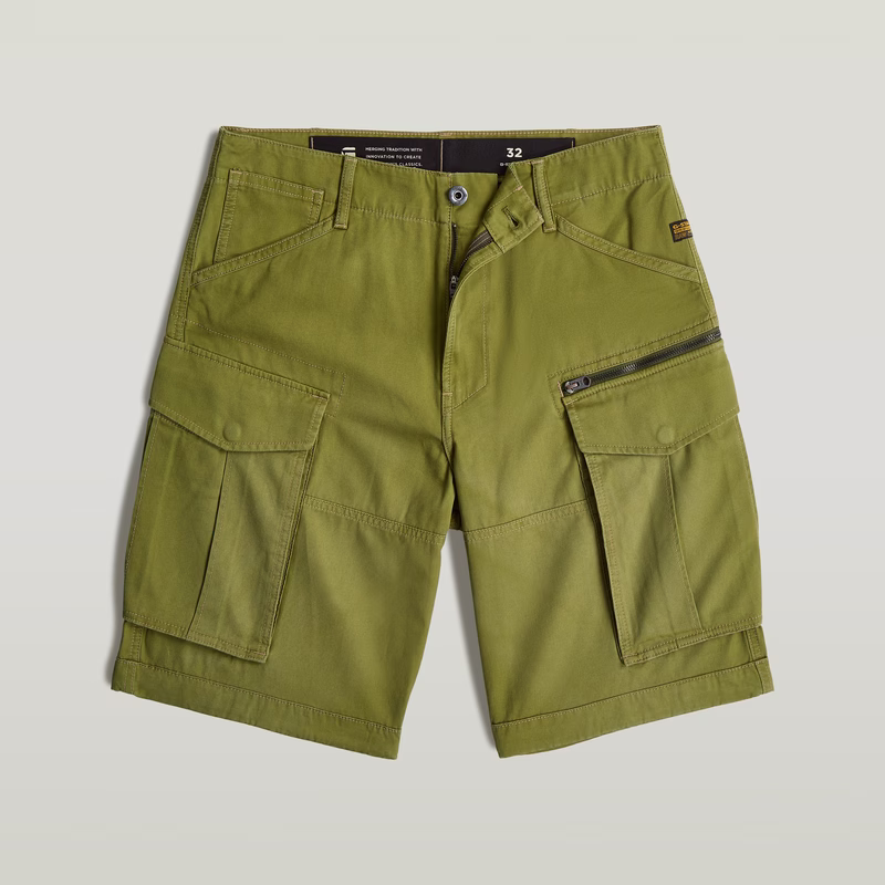 Rovic Zip Relaxed Shorts