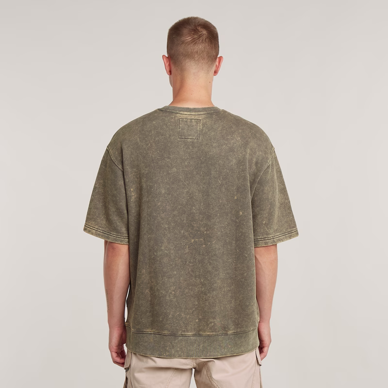 Acid Wash Loose Sweater