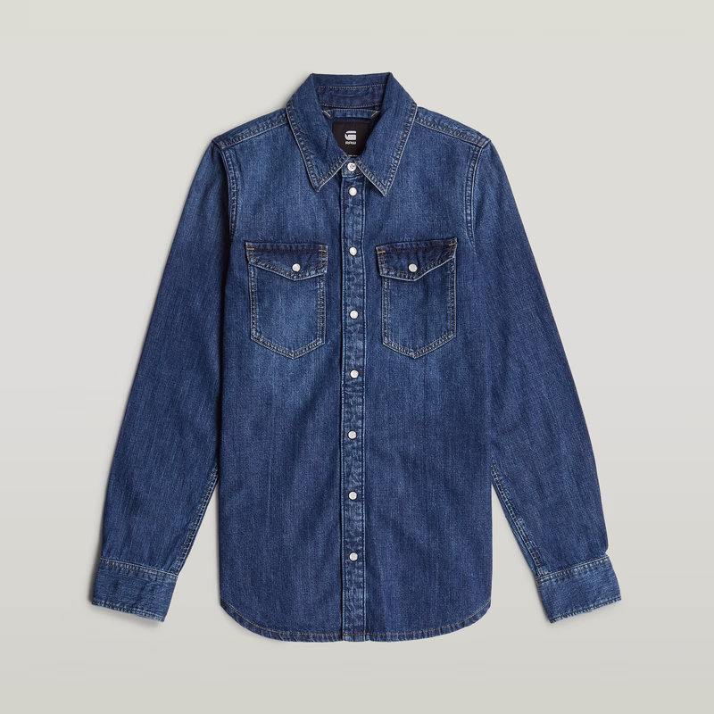 Slim Western Shirt