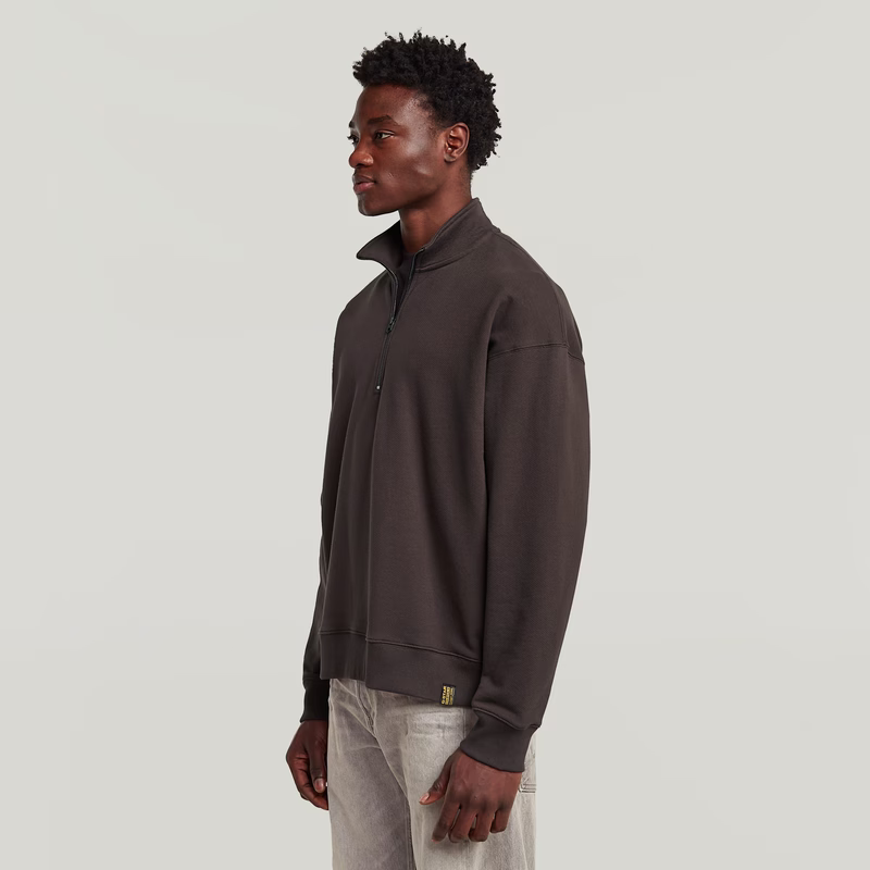 Essential Loose Half Zip Sweater