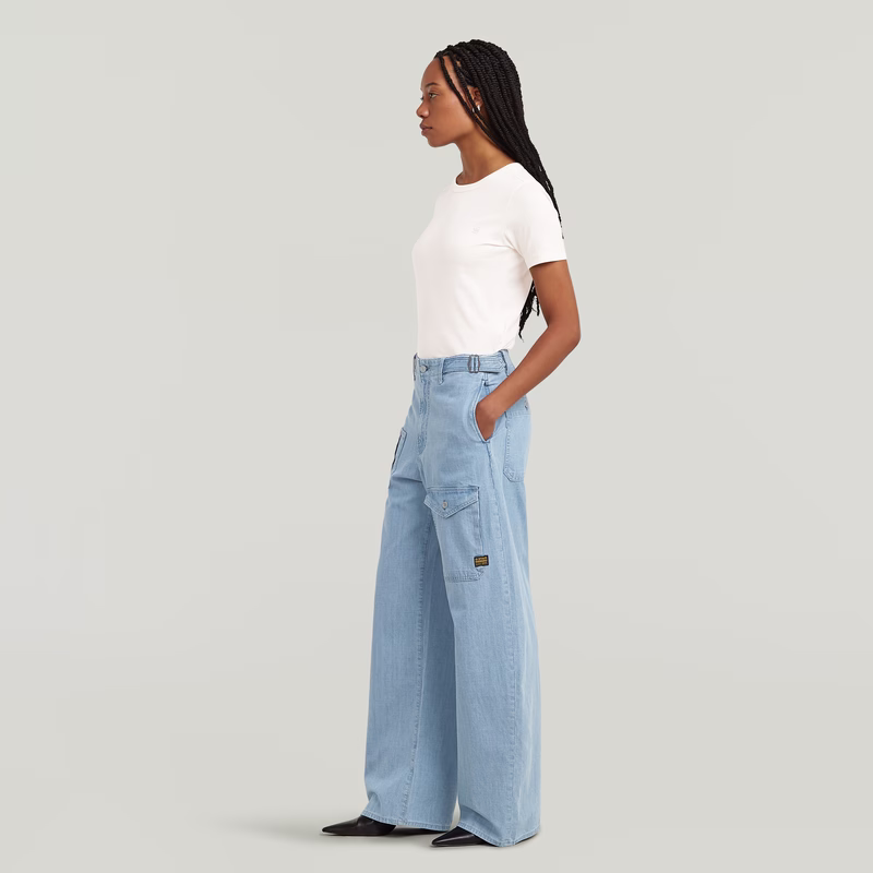 Belted Cargo Loose 2.0 Jeans
