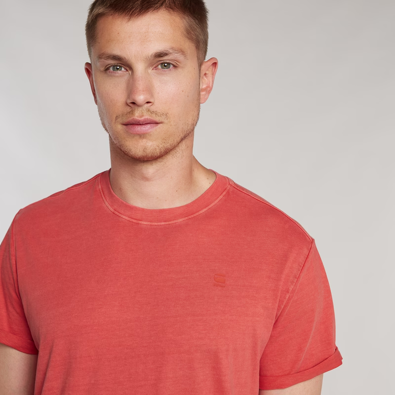 Text Back Graphic Overdyed Lash T-Shirt
