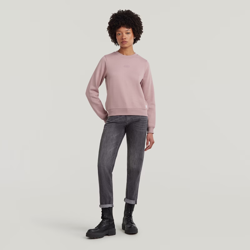 Center Chest Logo Crew Sweat