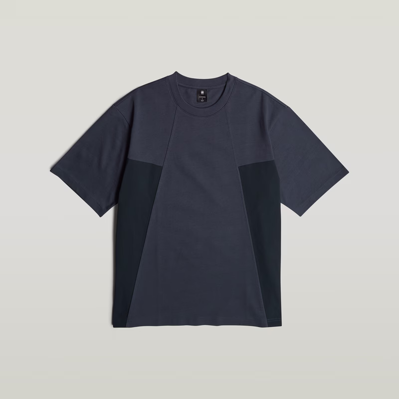 A-Line Woven Mix Boxy T-Shirt