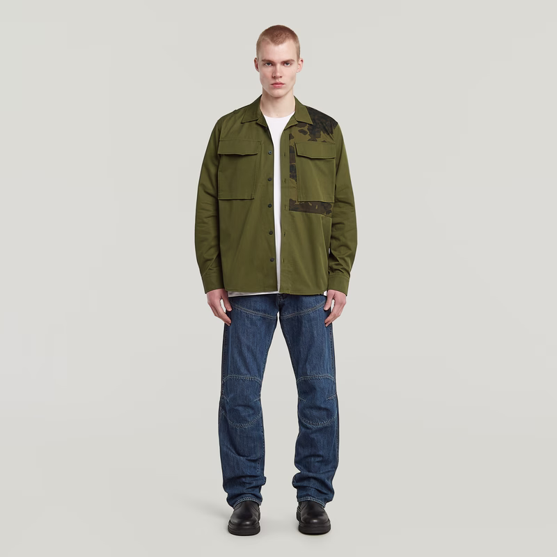 Cargo Pocket Service Regular Shirt