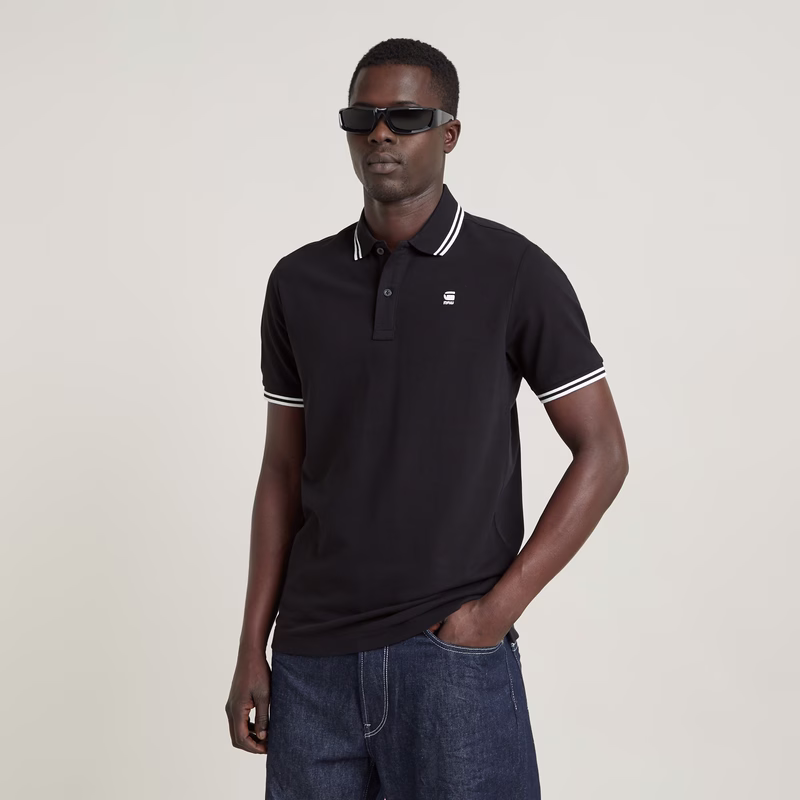 Dunda Slim Stripe Polo