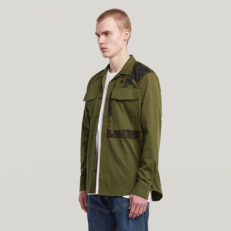 Cargo Pocket Service Regular Shirt