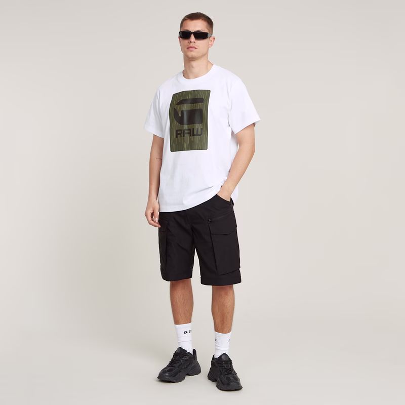 Burger Box Rain Loose T-Shirt