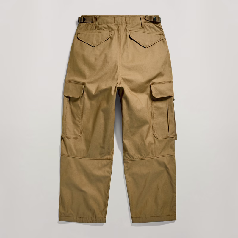 Cargo Cropped Drawcord Pants
