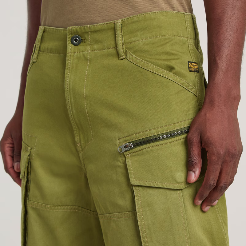 Rovic Zip Relaxed Shorts