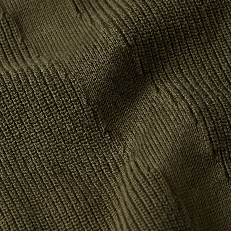 Structure Half Zip Knit