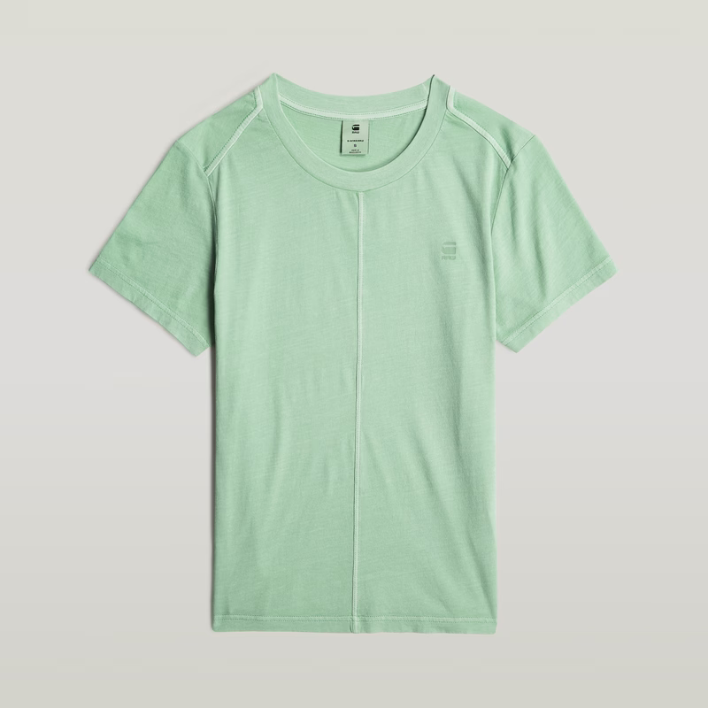 Overdyed Front Seam T-Shirt