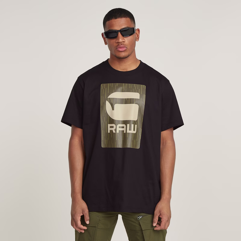 Burger Box Rain Loose T-Shirt