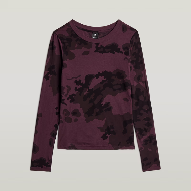 Allover Print Slim T-Shirt