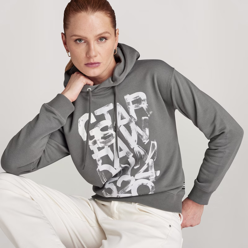 Graphic 3 Hooded Sweater