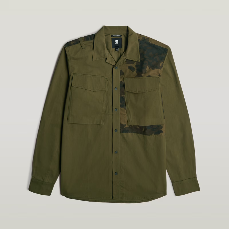 Cargo Pocket Service Regular Shirt