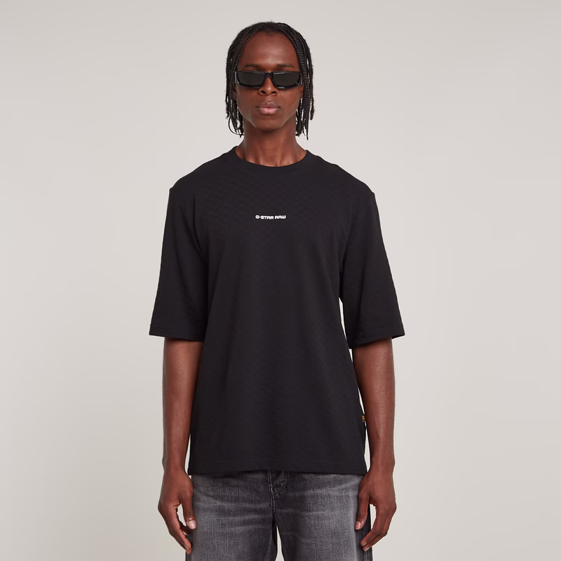 Checquard Tweeter T-Shirt