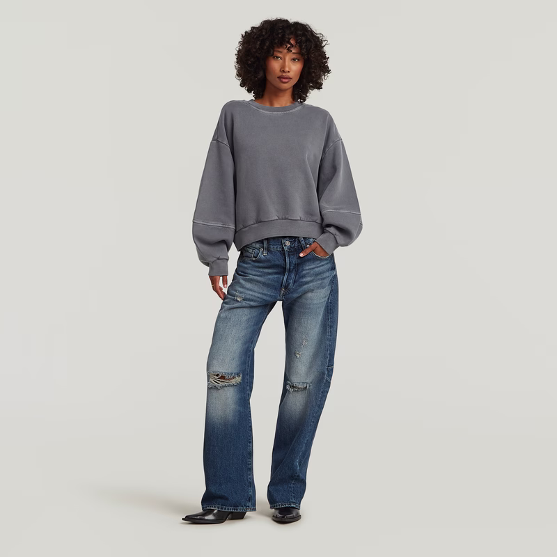 Overdyed Big Sleeve Sweater