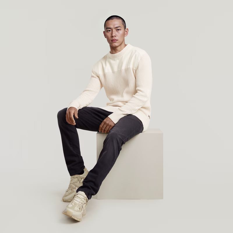 Army Rib Knit Pullover