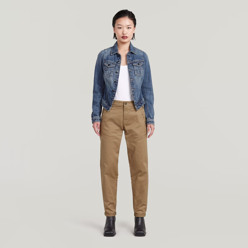 Pitched Hem Slim Jacket